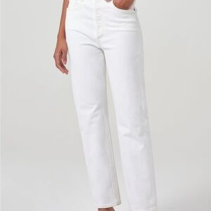 90'S PINCH WAIST HIGH RISE STRAIGHT